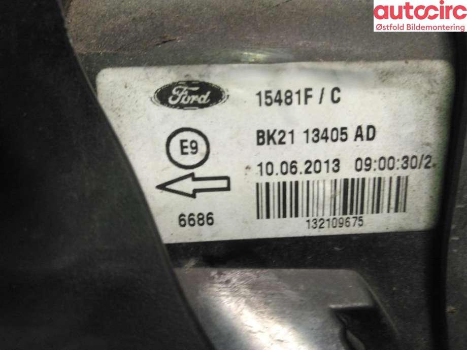 Baklykt venstre til Ford Transit Custom 2013-2023 (Type I) (FORD|2411271|)