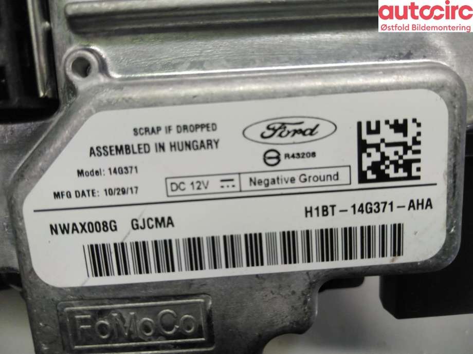 Styreenhet DAB til Ford Fiesta 2017-->> (Type VII)  (FORD||H1BT-14G371-AHA)