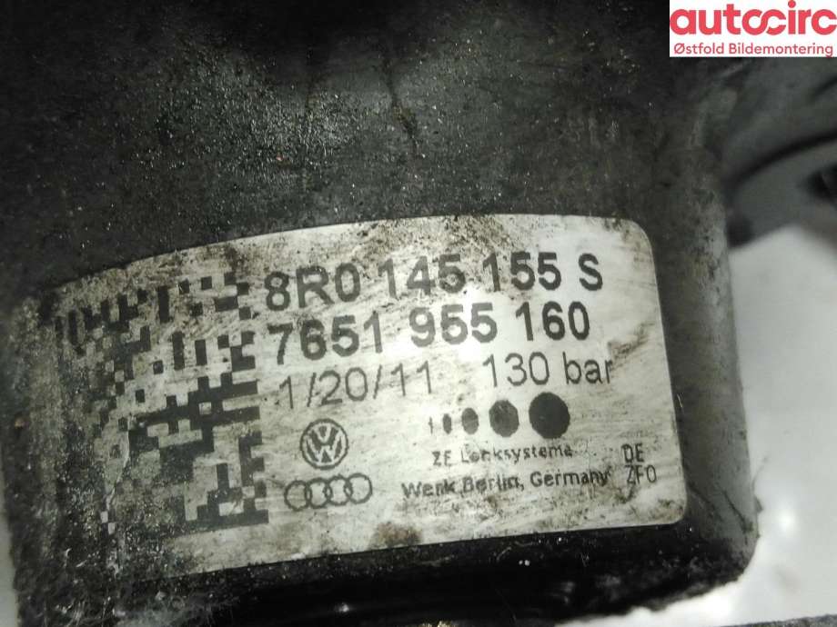 Servo pumpe mekanisk til Audi Q5 2008-2012 (Type I, Fase 1)  (AUDI|8R0 145 155 S|8R0 145 154 B|)