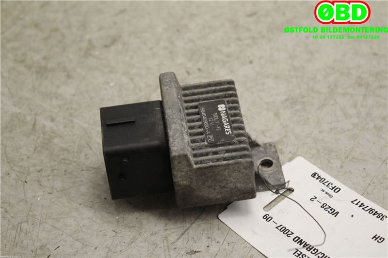 Rele gløde til Renault Scenic 2003-2009 (Type II)  (RENAULT|598140|9645668680|9640469680)