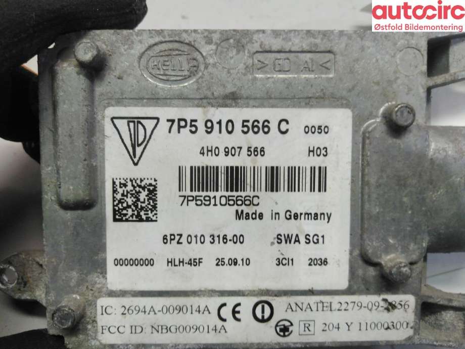 Sensor diverse til Porsche Cayenne 2010-2017 (92A) (92A) (PORSCHE|958 618 566 01||7P5910566C)