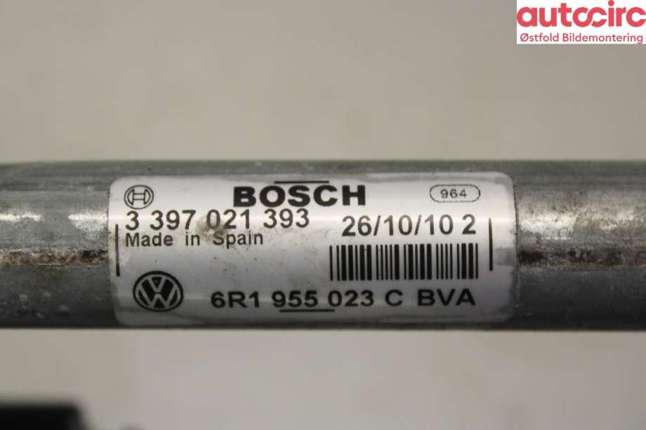 Viskeroverføring til VW Polo 2009-2014 (Type V, Fase 1)  (VOLKSWAGEN|6R1 955 023 B|)