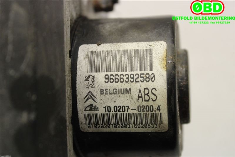 ABS sentral til Citroën C3, Picasso 2009-2017  (CITROEN|4541NF|4541SE|9666392580)
