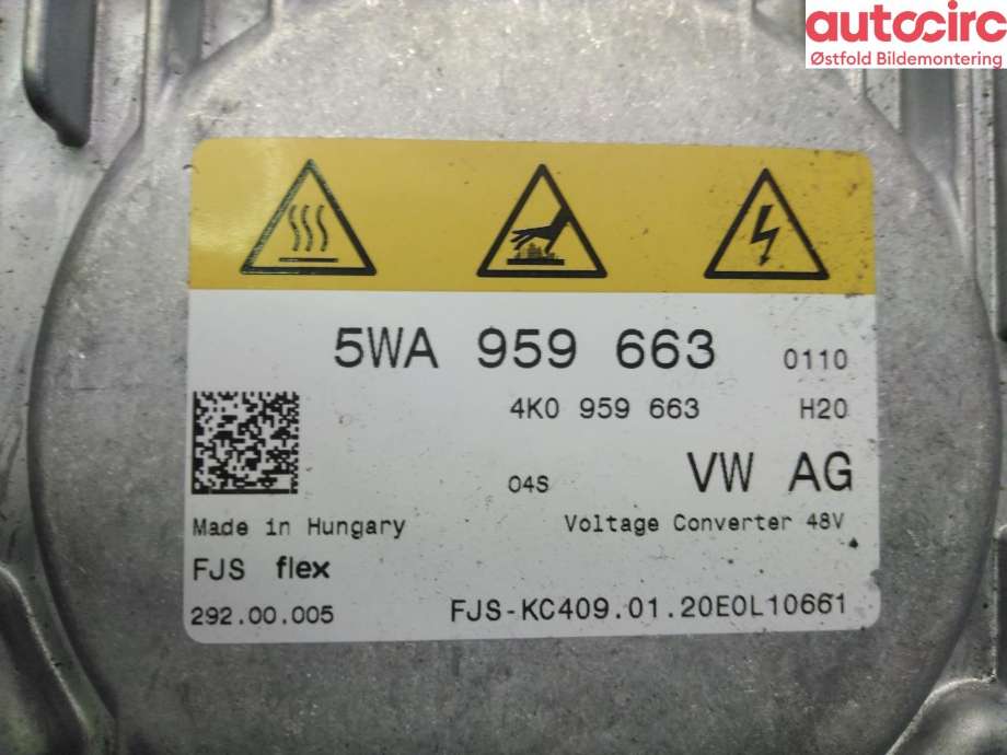 Converter til VW Golf VIII 2020-->>  (VOLKSWAGEN||5WA959663)