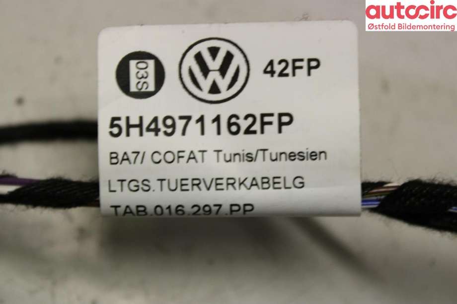 Ledningsnett til VW Golf VIII 2020-->>  (VOLKSWAGEN|)