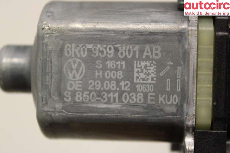 Ruteheis venstre foran til VW Polo 2009-2014 (Type V, Fase 1) (VOLKSWAGEN|6R4 837 461 L|)