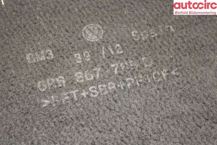 Hattehylle til VW Polo 2009-2014 (Type V, Fase 1)  (VOLKSWAGEN|)