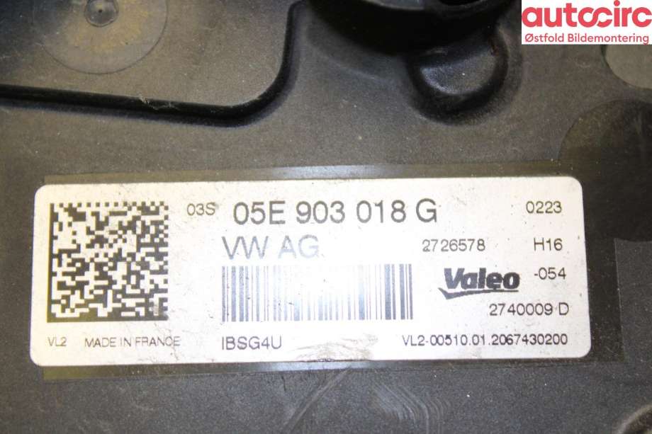 Dynamo til VW Golf VIII 2020-->>  (VOLKSWAGEN|)