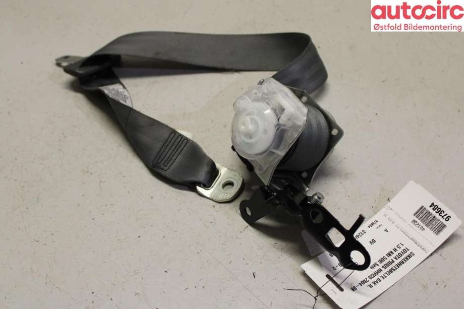 Sikkerhetsbelte bak høyre til Toyota Prius, 2004-2009 (Type II) (COMBI) (COMBI) (TOYOTA|7336047041B0)