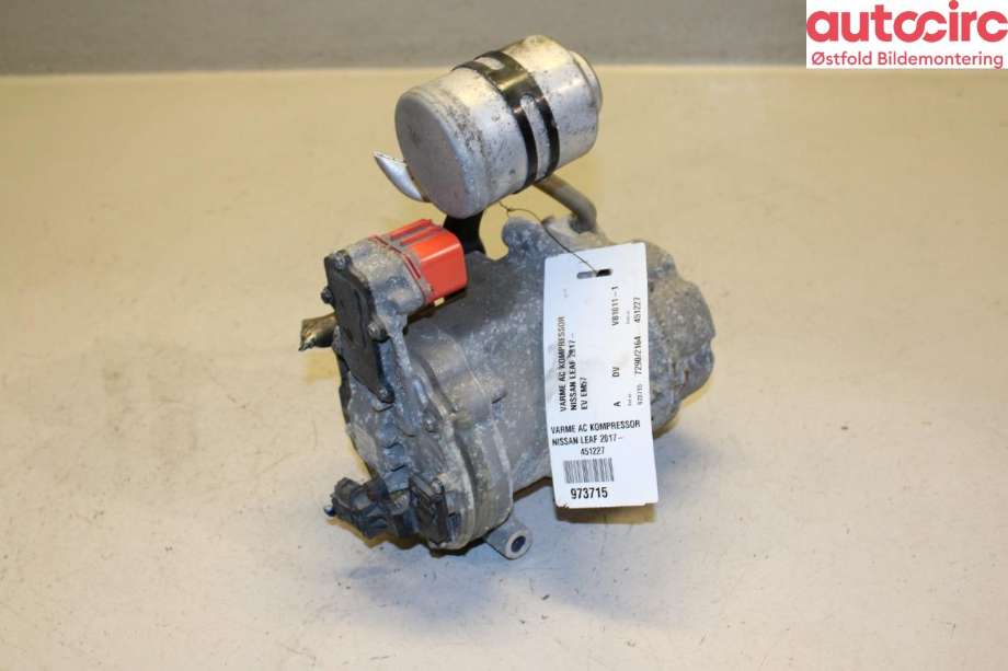 Aircondition kompressor til Nissan Leaf 2018-->> (Type II)  (NISSAN|926005SA1A|)