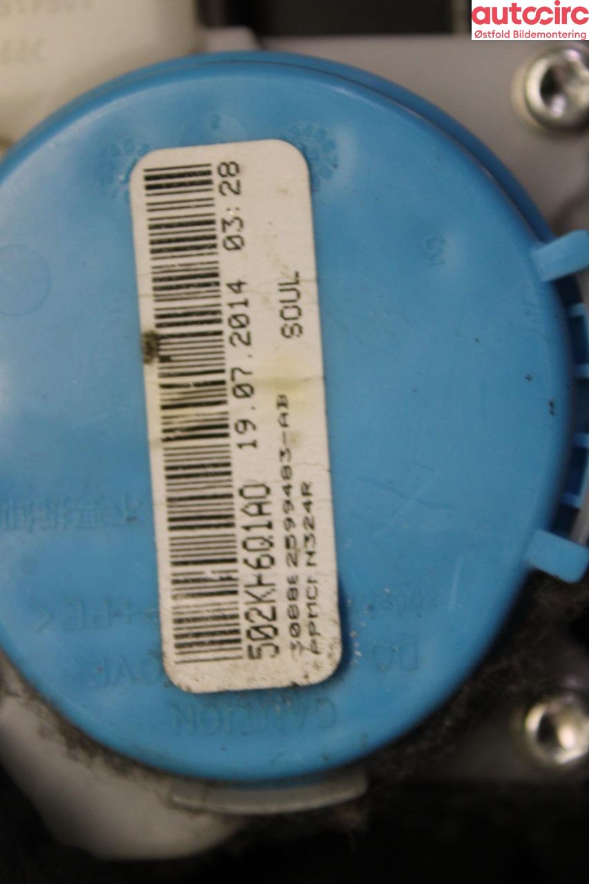 Airbag beltestrammer til Toyota Yaris 2012-2014 (Type III, Fase 1)  (4528|732200D312C0|)