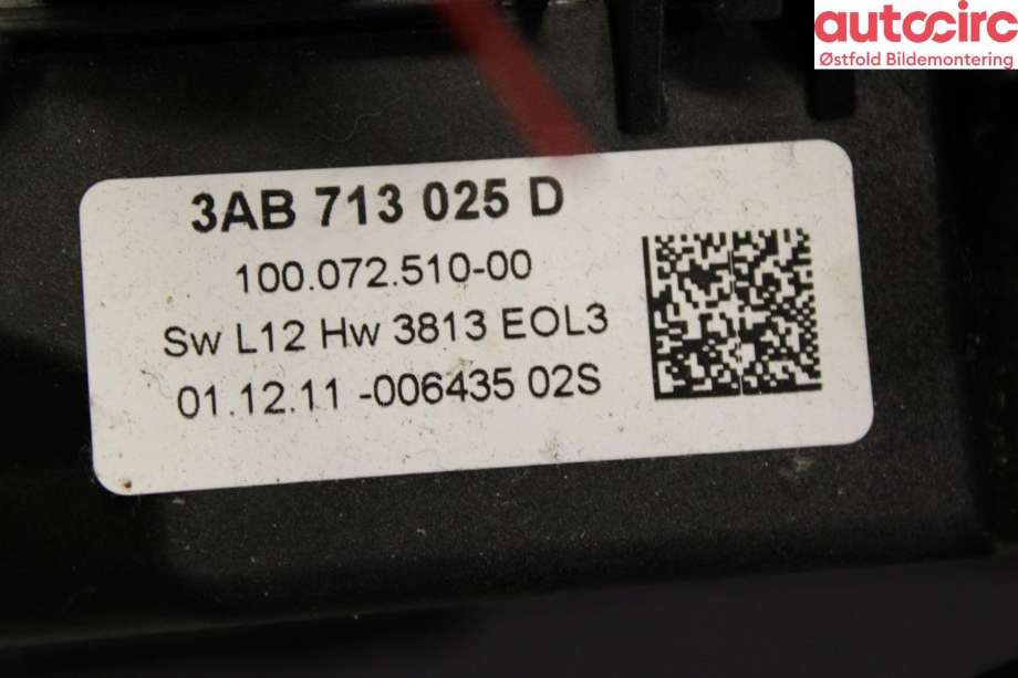 Girstang/girvelger automat til VW Passat 2011-2015 (B7) (B7) (VOLKSWAGEN|3AB 713 025 D|)