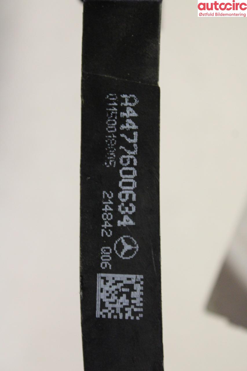 Dørhåndtak utv høyre foran til Mercedes Vito 2014-->> (W447) (W447) (MERCEDES|A 447 760 06 34|A 447 760 00 59|)