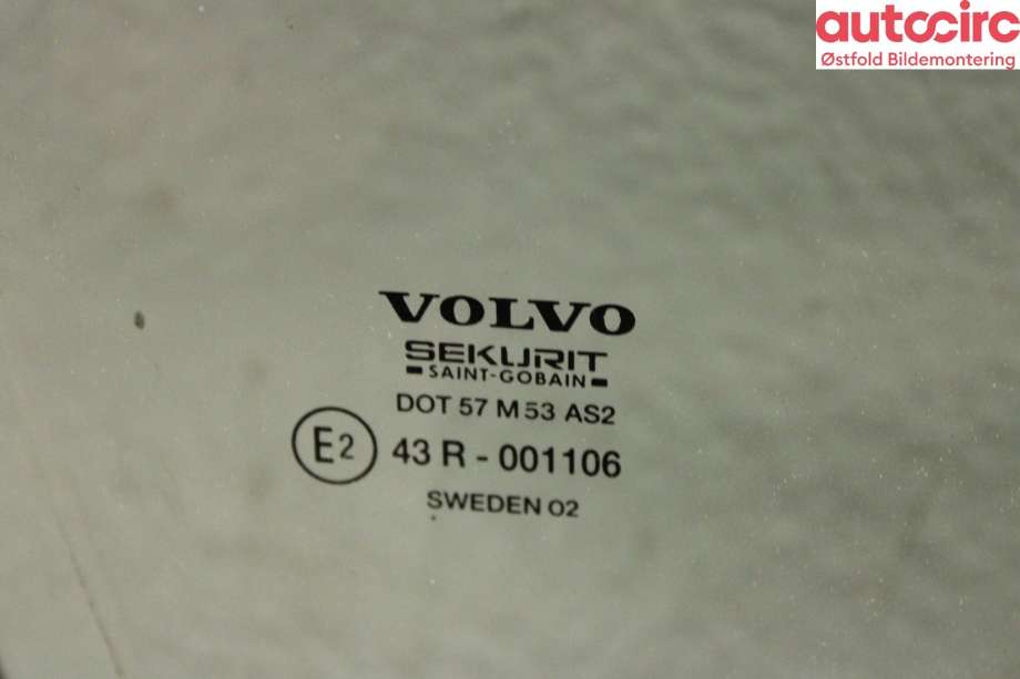 Siderute høyre foran til Volvo S80 1998-2006 (Type I)  (VOLVO|)