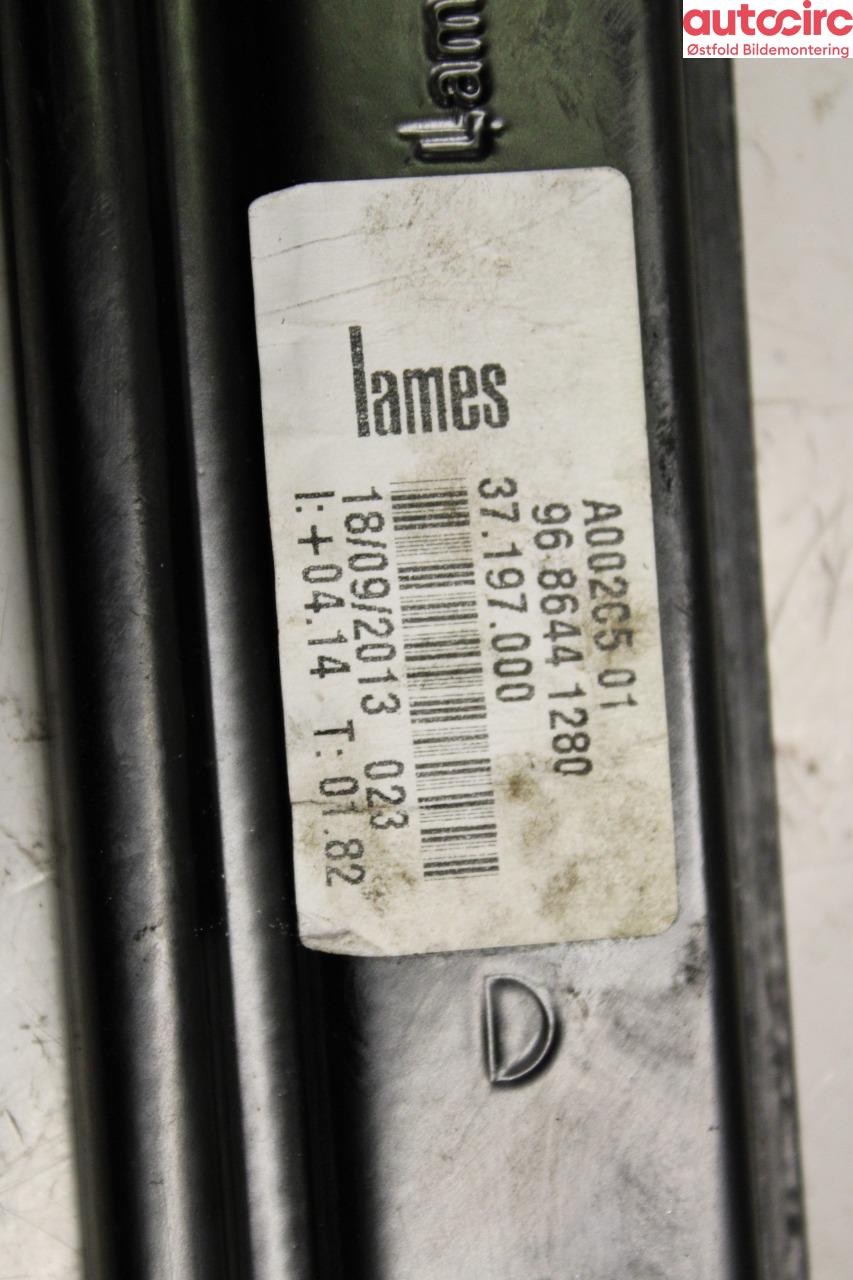 Ruteheis høyre til Peugeot 508 2014-2018 (Type I, Fase 2) (PEUGEOT|)