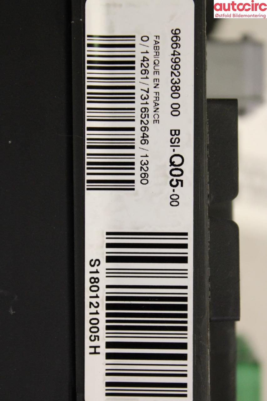 Sikringsboks til Peugeot 508 2014-2018 (Type I, Fase 2)  (PEUGEOT|)