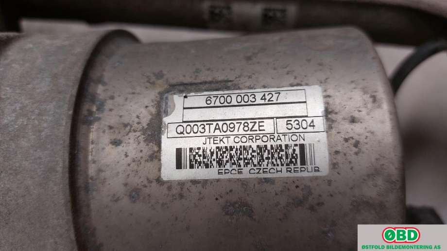 Tannstang elektrisk til Mercedes GLA 2014-2020 (X156) (X156) (MERCEDES|A 246 460 25 01|A 246 460 53 01|)