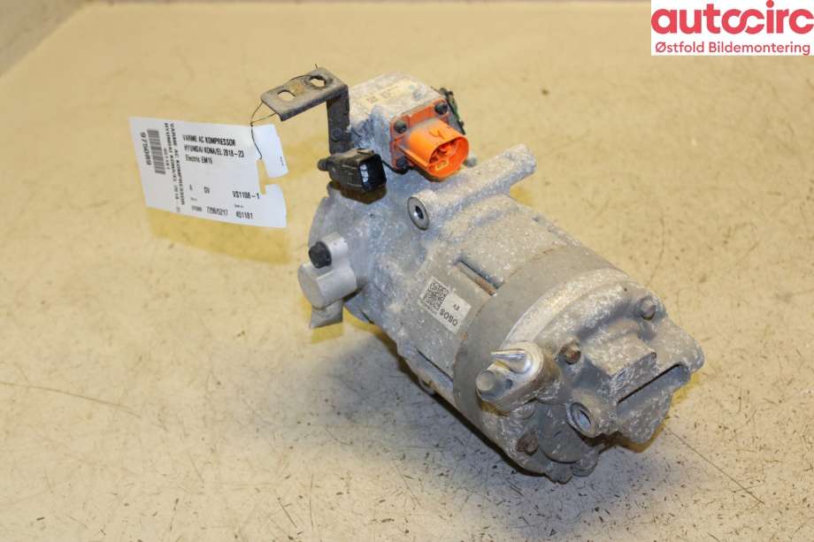 Aircondition kompressor til Hyundai Kona, 2017-2021 (Type I, Fase 1)  (HYUNDAI|97701K4000)