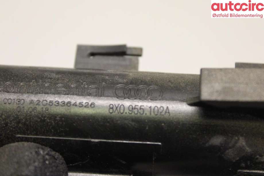 Lyktespylerdyse til Audi A1 2010-2014 (Type I, Fase 1) (AUDI|8X0 955 102 A|)