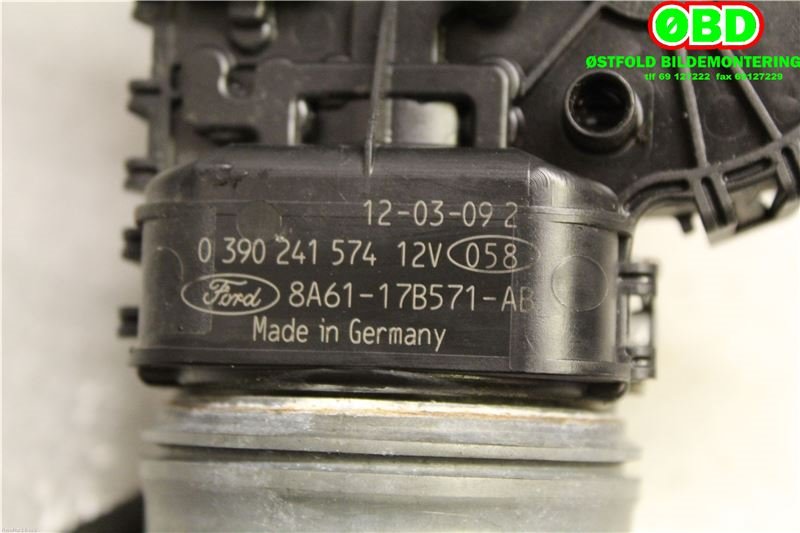 Viskermotor frontrute til Ford Fiesta 2008-2012 (Type VI, Fase 1)  (FORD|1698869|0390241574|8A6117B571AB)
