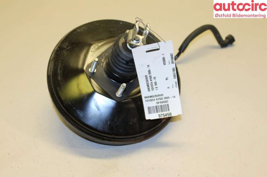 Bremsekraft-forsterker til Toyota Aygo, 2005-2014 (Type I) (TOYOTA|4461009B40)