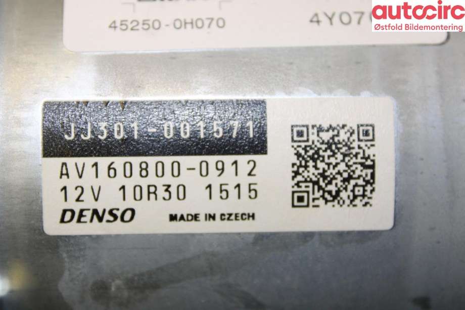 Rattaksel elektrisk servo til Toyota Aygo 2005-2014 (Type I) (TOYOTA|452500H110|)