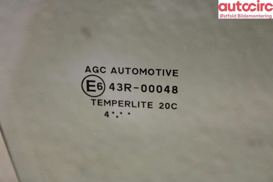 Siderute høyre foran til Toyota Aygo 2005-2014 (Type I) (TOYOTA|681110H030|)