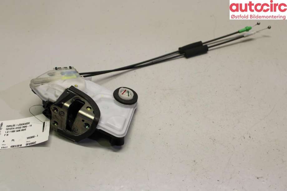 Låsekasse høyre til Toyota Aygo, 2005-2014 (Type I) (TOYOTA|6903002520)