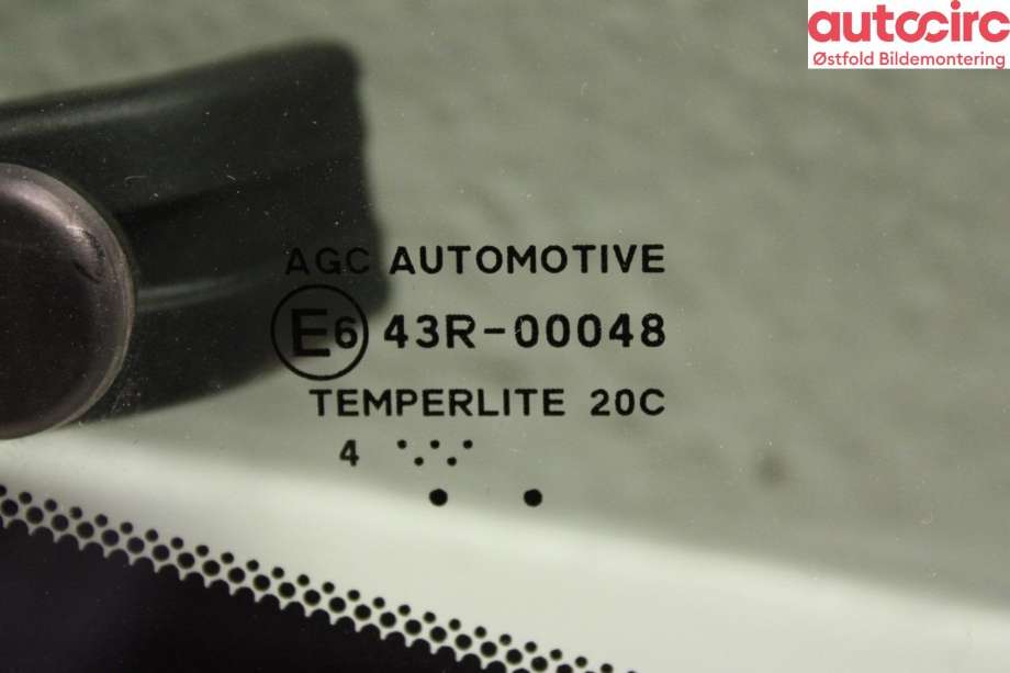 Siderute høyre bak til Toyota Aygo 2005-2014 (Type I) (TOYOTA|681300H050|)