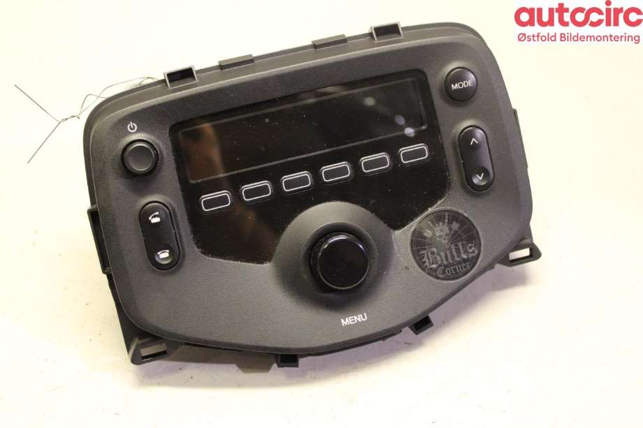 Bilstereo navigasjon til Toyota Aygo, 2005-2014 (Type I) (TOYOTA|861200H060)