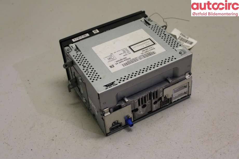 Bilstereo navigasjon til Nissan Qashqai 2010-2014 (Type I, Fase 2)  (NISSAN|25915BH20C|)