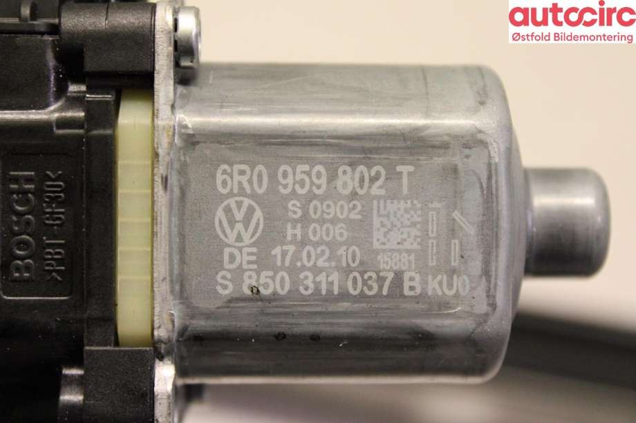 Ruteheis høyre foran til VW Polo 2009-2014 (Type V, Fase 1)  (VOLKSWAGEN|6R4 837 462 D|)