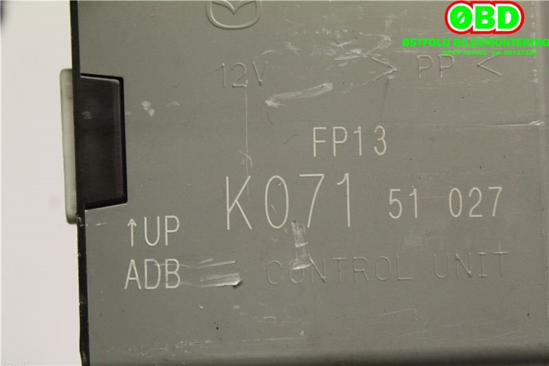 Styreenhet diverse til Mazda CX-5 2012-2017 (Type I) (MAZDA|K07151027B||K07151027)
