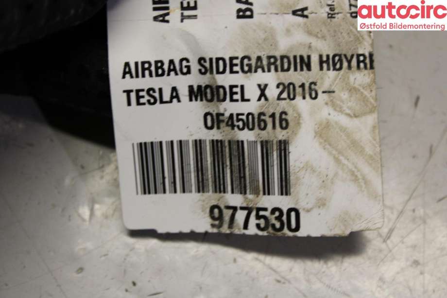 Airbag beltestrammer til Citroën Jumpy 2007-2016 (Type II) (CITROEN|)