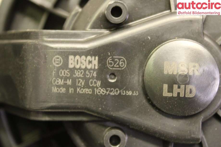 Varmeapparat motor til Tesla Model S 2016-2021 (Fase 2)  (TESLA|1051864-00-A|)