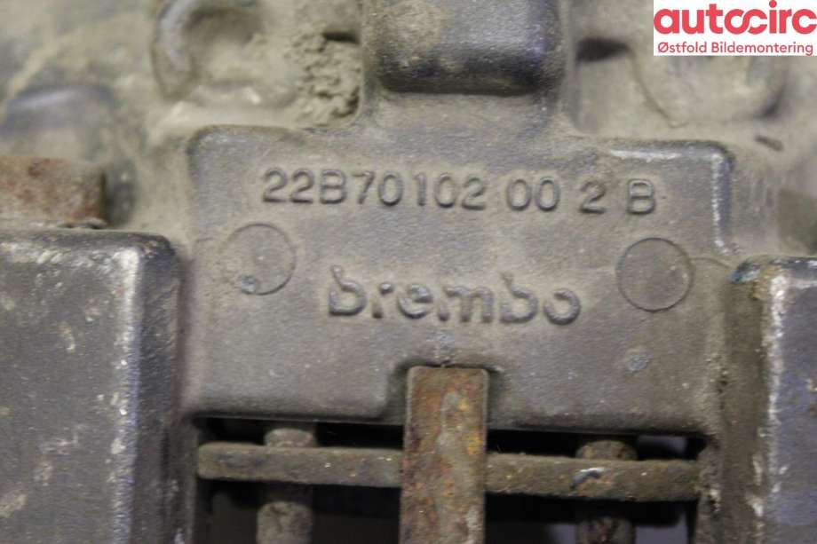 Bremsecaliper høyre bak til Tesla Model S 2016-2021 (Fase 2)  (TESLA|1021250-00-F|)