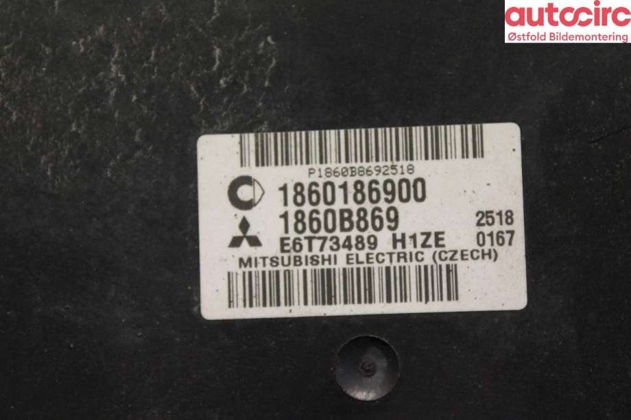 Styreenhet motor til Mitsubishi Colt 2009-2013 (Type VII, Fase 2) (MITSUBISHI|)