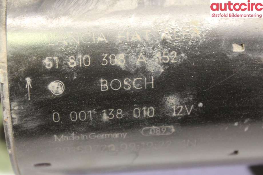Starter diesel til Fiat Doblo 2010-->> (Type II)  (FIAT|51810308|)