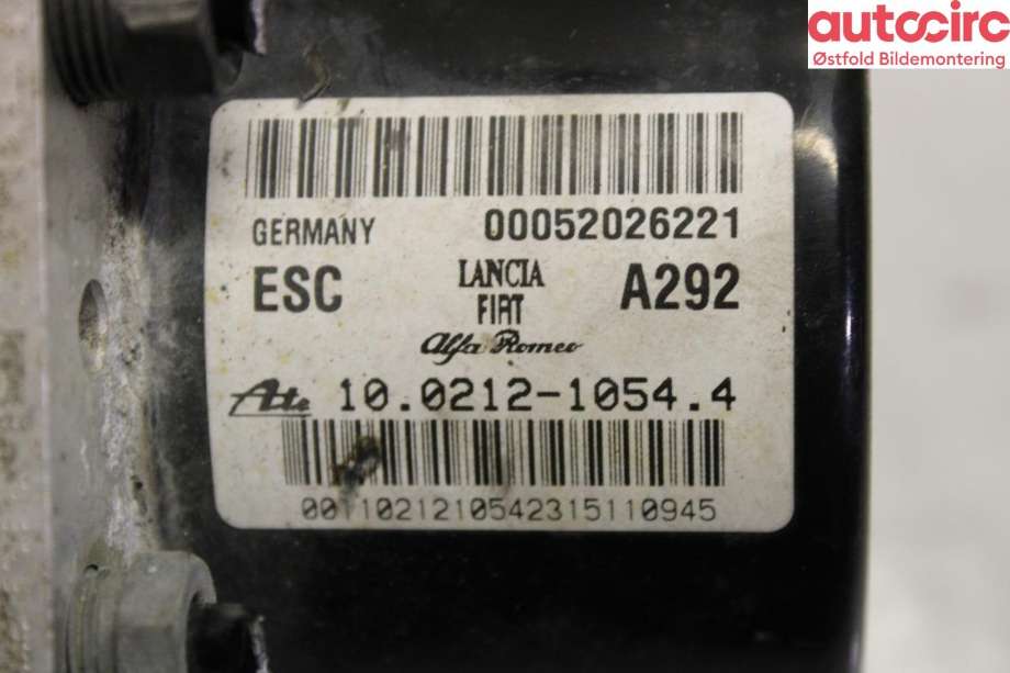 ABS sentral til Fiat Doblo 2010-->> (Type II)  (FIAT||71777924)