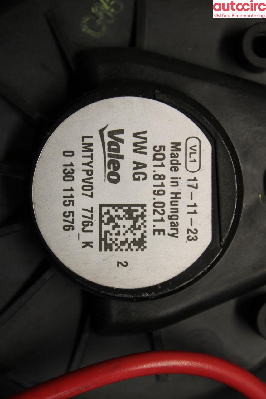 Varmeapparat motor til VW e-Golf 2017-2020 (Fase 2)  (VOLKSWAGEN|5Q1 819 021 E|)
