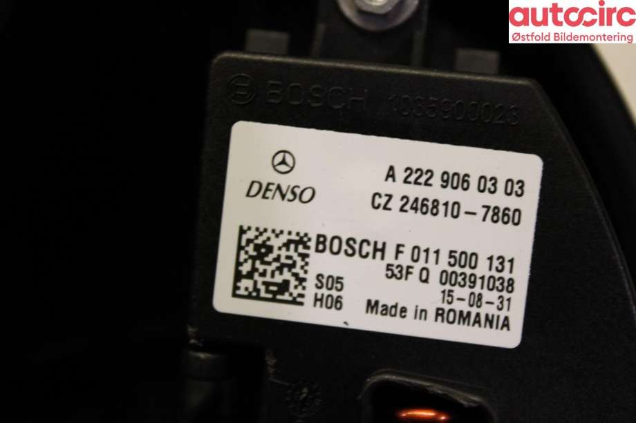 Varmeapparat motor til Mercedes GLA 2014-2020 (X156) (X156) (MERCEDES|A 246 906 16 01|)