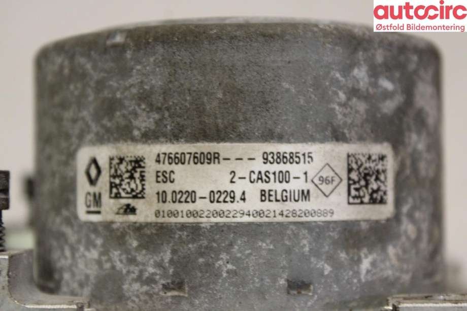 ABS sentral til Renault Trafic 2014-->> (RENAULT|476609147R|)