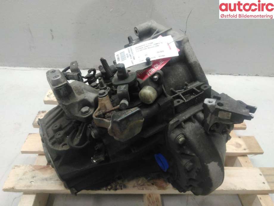 Girkasse manuell 6-trinn til Citroën Jumpy 2016-->> (Type III) (CITROEN|98 195 856 80|)