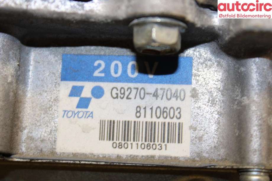 Inverter elbil til Toyota Prius 2004-2009 (Type II) (COMBI) (COMBI) (TOYOTA|G927047040|)