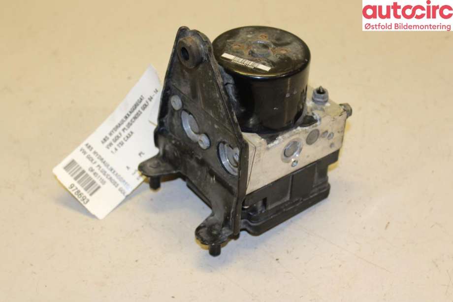 ABS sentral til VW Golf, Plus/Cross 2009-2013 (Fase 2)  (VOLKSWAGEN|1K0 614 517 DP|)