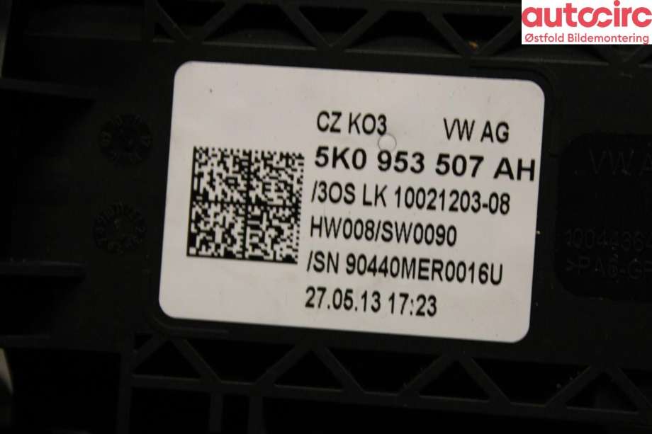 Bryter combi til VW Golf, Plus/Cross 2009-2013 (Fase 2)  (VOLKSWAGEN|5K0 953 513 M|)