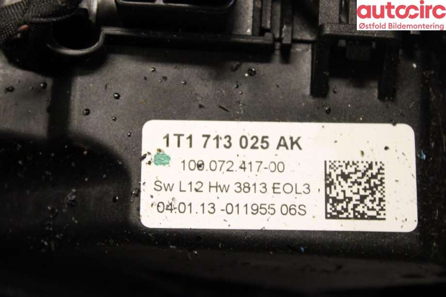 Girstang/girvelger automat til VW Touran 2010-2015 (Type I, Fase 3)  (VOLKSWAGEN|1T1 713 025 AK|)