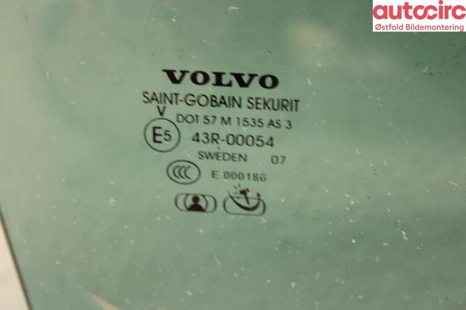 Siderute høyre foran til Volvo V70 2005-2007 (Type II, Fase 2) (VOLVO|)