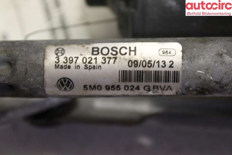 Viskeroverføring til VW Golf, Plus/Cross 2009-2013 (Fase 2)  (VOLKSWAGEN|5M0 955 024 G|)