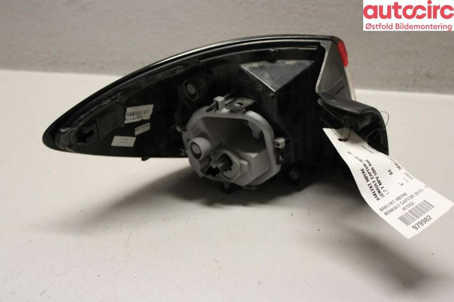 Baklykt høyre til Renault Captur 2013-2020 (Type I)  (RENAULT|265502731R|)